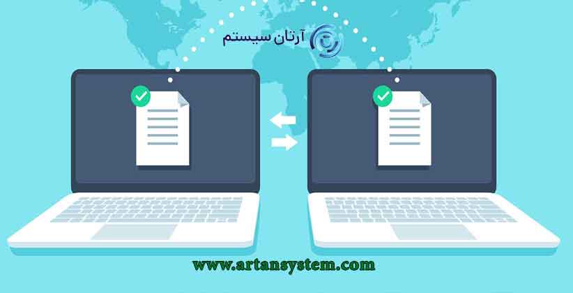 انتقال اطلاعات به لپ تاپ