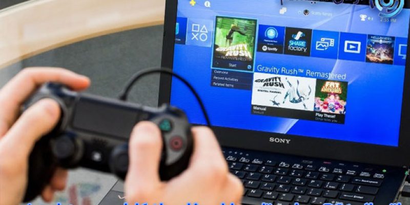 اتصال ps4 به لپ تاپ بدون اینترنت – با استفاده از کابل HDMI یا VGA